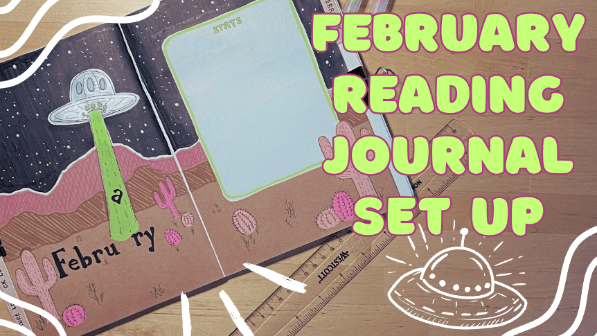 video: february 2024 reading journal&nbsp;setup