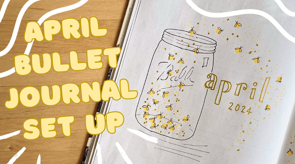 video: april 2024 bullet journal&nbsp;setup